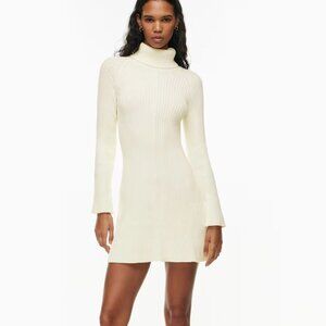 NWOT aritzia rhapsody dress, white / cream, XS